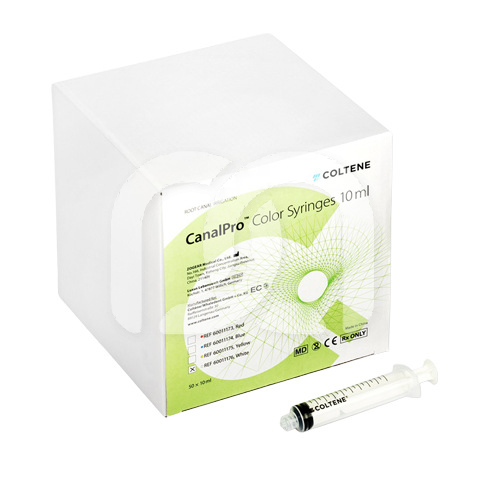 Seringues d'Irrigation CanalPro Blanc (50x10ml)
