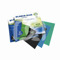 Digue Dentaire Rubber-Dam en Latex 6 x 6 Pouces (36)