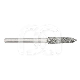 Conische Diamanten Frees FG 878KP.314.018 (5) : ISO:ISO 021, LENGTE KOP:0 MM, TOTALE LENGTE:19 MM, KORREL DIAMANTBOREN:DUN