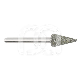 Diamanten Boor Conisch Puntig FG 852.314.012 (5) : ISO:ISO 037, LENGTE KOP:0 MM, TOTALE LENGTE:19 MM, KORREL DIAMANTBOREN:GEMIDDELD