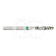Boor D. Cil. Afgerond FG 881.314.012 (5) : ISO:ISO 014, LENGTE KOP:0 MM, TOTALE LENGTE:19 MM, KORREL DIAMANTBOREN:VET