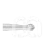 Keramische Bolboor 023 PM K160A.104.023 (1) : N&deg;:N&deg;K160A, ISO:ISO 023, LENGTE KOP:0 MM, TOTALE LENGTE:44.5 MM
