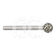 FR. DIAM. BOULE FGC (5) : ISO:ISO 035, LONGUEUR T&Ecirc;TE:0 MM, LONGUEUR TOTALE:19 MM, GRAIN FRAISES DIAMANT&Eacute;ES:MOYEN