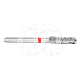 Boor TC Conisch Afgerond FG H375R.314.014 (5) : ISO:ISO 023, LENGTE KOP:0 MM, TOTALE LENGTE:19 MM
