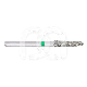 FRAISE DIAMANTÉE CONIQUE FG (5) : ISO:ISO 018, LONGUEUR T&Ecirc;TE:0 MM, LONGUEUR TOTALE:19 MM, GRAIN FRAISES DIAMANT&Eacute;ES:GROS