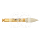 POLISSOIR FLAMME CA (10) : FORME FRAISE & POLISSOIR:FLAMME, COULEUR PRINCIPALE:GRIS, GRAIN:FIN