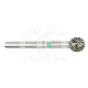 Diamanten Frees Bolvorm FG ISO Diameter (5) : ISO:ISO 035, LENGTE KOP:0 MM, TOTALE LENGTE:19 MM, KORREL DIAMANTBOREN:VET