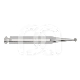Diamanten Bol Boren 801 Voor Hoekstuk (5) : ISO:ISO 010, LENGTE KOP:0 MM, TOTALE LENGTE:22 MM, KORREL DIAMANTBOREN:GEMIDDELD
