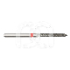 Diamanten Boor Cilindrisch Puntig FG 886.314.014 (5) : ISO:ISO 012, LENGTE KOP:0 MM, TOTALE LENGTE:19 MM, KORREL DIAMANTBOREN:DUN