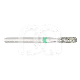 FR. DIAM. POIRE 014 FGC 830L.313.014 (5) : ISO:ISO 016, LONGUEUR T&Ecirc;TE:0 MM, LONGUEUR TOTALE:19 MM, GRAIN FRAISES DIAMANT&Eacute;ES:GROS