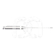 Gate-Boor CA G180.204 Voor Wortelkanaalpreparatie (6 Stuks) : N&deg;:G180, DIAMETER:0.5 MM, LENGTE:19 MM