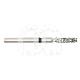 FRAISE DIAMANTÉE CYLINDRE FG (5) : ISO:ISO 014, LONGUEUR T&Ecirc;TE:0 MM, LONGUEUR TOTALE:19 MM, GRAIN FRAISES DIAMANT&Eacute;ES:SUPER GROS