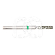 Diamantboor Cilindervorm Platte Punt FG (5 Stuks) : ISO:ISO 014, LENGTE KOP:0 MM, TOTALE LENGTE:19 MM, KORREL DIAMANTBOREN:VET