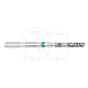 FR. DIAM. CYLINDRE  FG (5) : ISO:ISO 012, LONGUEUR T&Ecirc;TE:0 MM, LONGUEUR TOTALE:19 MM, GRAIN FRAISES DIAMANT&Eacute;ES:GROS