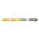 FR. DIAM. POIRE  FG S6830RL.314.012 (5) : ISO:ISO 016, LONGUEUR T&Ecirc;TE:0 MM, LONGUEUR TOTALE:19 MM, GRAIN FRAISES DIAMANT&Eacute;ES:GROS