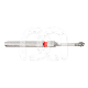 Diamanten Boor Micro Peervorm FG 830M.314 (5 Stuks) : ISO:ISO 012, LENGTE KOP:0 MM, TOTALE LENGTE:19 MM, KORREL DIAMANTBOREN:DUN
