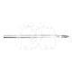 Diamanten Boor Vlam PM 860.104 (5 Stuks) : ISO:ISO 016, LENGTE KOP:0 MM, TOTALE LENGTE:44.5 MM, KORREL DIAMANTBOREN:GEMIDDELD