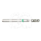 Diamanten Boor FG Cilinder Plat 835.313 (5) : ISO:ISO 014, LENGTE KOP:0 MM, TOTALE LENGTE:19 MM, KORREL DIAMANTBOREN:VET