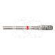 FR. DIAM. CYLINDRE  FG 836KR.314.012 (5) : ISO:ISO 018, LONGUEUR T&Ecirc;TE:0 MM, LONGUEUR TOTALE:19 MM, GRAIN FRAISES DIAMANT&Eacute;ES:FIN