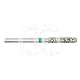 FRAISE DIAMANTÉE CYLINDRE  FG 837.314.012 (5) : ISO:ISO 016, LONGUEUR T&Ecirc;TE:0 MM, LONGUEUR TOTALE:19 MM, GRAIN FRAISES DIAMANT&Eacute;ES:GROS