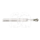 Diamanten Boor Peervorm 012 FG 830.313.012 (5) : ISO:ISO 014, LENGTE KOP:0 MM, TOTALE LENGTE:19 MM, KORREL DIAMANTBOREN:GEMIDDELD