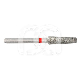 FR. DIAM. CONIQUE  FG (5) : ISO:ISO 023, LONGUEUR T&Ecirc;TE:0 MM, LONGUEUR TOTALE:19 MM, GRAIN FRAISES DIAMANT&Eacute;ES:FIN