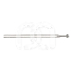 Diamanten Frees Bol 009 PM 801.104.009 (5) : ISO:ISO 023, LENGTE KOP:0 MM, TOTALE LENGTE:44.5 MM, KORREL DIAMANTBOREN:GEMIDDELD