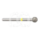 Diamanten Frees Bolvorm FG ISO Diameter (5) : ISO:ISO 029, LENGTE KOP:0 MM, TOTALE LENGTE:19 MM, KORREL DIAMANTBOREN:ULTRADUN