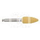 Polisher Composiet Vlam CA 9524UF.204 (5 Stuks) : VORM VAN BOOR EN POLISHER:VLAM, HOOFDKLEUR:GRIJS, GRAAN:EINDE