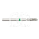 Diamanten Boor Cilinder Afgerond FG (5 Stuks) : ISO:ISO 012, LENGTE KOP:0 MM, TOTALE LENGTE:19 MM, KORREL DIAMANTBOREN:VET