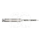 Diamanten Boor Vlamvorm CA 863.204 (5 Stuks) : ISO:ISO 012, LENGTE KOP:0 MM, TOTALE LENGTE:22 MM, KORREL DIAMANTBOREN:GEMIDDELD