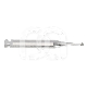 Diamanten Bol Boren 801 Voor Hoekstuk (5) : ISO:ISO 009, LENGTE KOP:0 MM, TOTALE LENGTE:22 MM, KORREL DIAMANTBOREN:GEMIDDELD