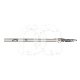 Boor TC Conisch Laboratorium PM H79E.104 (5) : N&deg;:N&deg;H79E, ISO:ISO 031, LENGTE KOP:0 MM, TOTALE LENGTE:44.5 MM