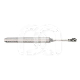 Diamanten Boor Micro Peervorm FG 830M.314 (5 Stuks) : ISO:ISO 012, LENGTE KOP:0 MM, TOTALE LENGTE:19 MM, KORREL DIAMANTBOREN:GEMIDDELD
