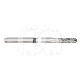 FRAISE TRANSMÉTAL - H4MCXL : ISO:ISO 014, LONGUEUR T&Ecirc;TE:5 MM, LONGUEUR TOTALE:19 MM