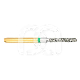 DIAMANTBOREN - S6881 : ISO:ISO 014, LENGTE KOP:8 MM, TOTALE LENGTE:19 MM, KORREL DIAMANTBOREN:VET