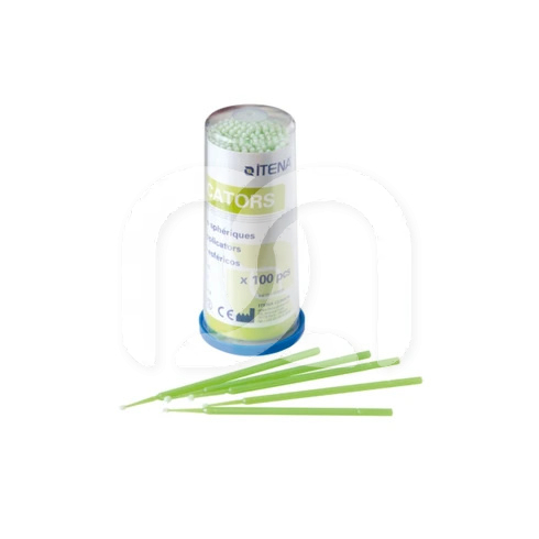 Micro-Applicators Bolvormig Groen (100)
