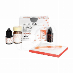 Glasionomeer Cement Fuji Plus Poeder-Liquid A3 (15g + 7ml + 6,5ml)