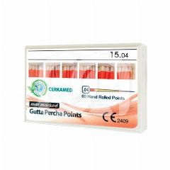 Gutta-Percha Punten ISO Taper 4% Gemarkeerd (60)