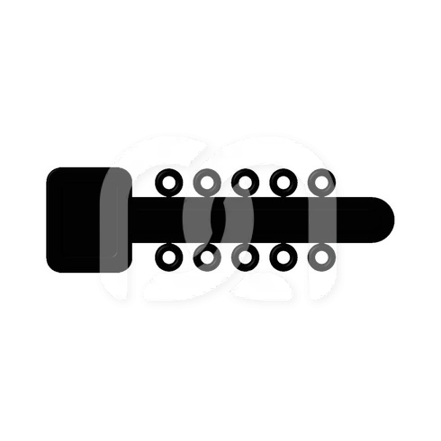 Ligatures Élastomériques Transparentes (104 x 10)