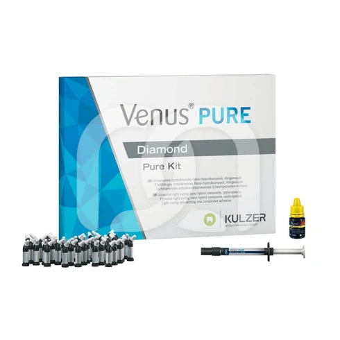 Kit Composite Venus Diamond Pure PLT (40 x 0,25g + 2g + 2ml)