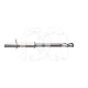 Fraise Cylindrique Compatible Wieland Ø2,5mm (Tête 6mm / Long. 40mm) : N&deg;:DIAM 2MM, ISO:ISO 003, LONGUEUR T&Ecirc;TE:6 MM, LONGUEUR TOTALE:40 MM