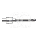 Fraise CFAO Amann Girrbach Cylindrique Revêtue Métal (Ø2,5mm - L47mm) : ISO:ISO 003, LONGUEUR T&Ecirc;TE:6 MM, LONGUEUR TOTALE:47 MM