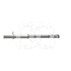 Fraise VHF Coated Cylindrique Ø2,0mm (Tête 6mm + Longueur 40mm) : ISO:ISO 003, LONGUEUR T&Ecirc;TE:6 MM, LONGUEUR TOTALE:40 MM