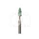 Polisher Abrasief Keramiek RA Vlam (12 Stuks) : VORM VAN BOOR EN POLISHER:BAL, DIAMETER:4 MM, GRAAN:GEMIDDELD