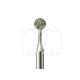 Keramische Abrasieve Polisher FG Bol 030 (12) : VORM VAN BOOR EN POLISHER:VLAM, DIAMETER:2.5 MM, GRAAN:GEMIDDELD