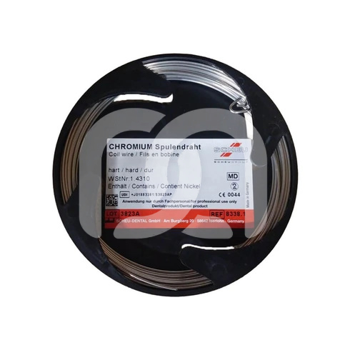 Laboratoriumdraad Chromium Hard 0,5 mm (50 m)