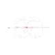 Pinceau Kolinsky Evo Poils Bioniques pour Céramique (2) : N&deg;:N&deg;T1, COULEUR PRINCIPALE:BLANC