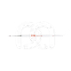 Pinceau Kolinsky Evo Poils Bioniques pour Céramique (2) : N&deg;:N&deg;T10, COULEUR PRINCIPALE:BLANC