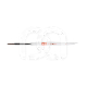 Penseel Kolinsky Evo Bionische Haren voor Keramiek (2) : N&deg;:N&deg;T8, HOOFDKLEUR:WIT